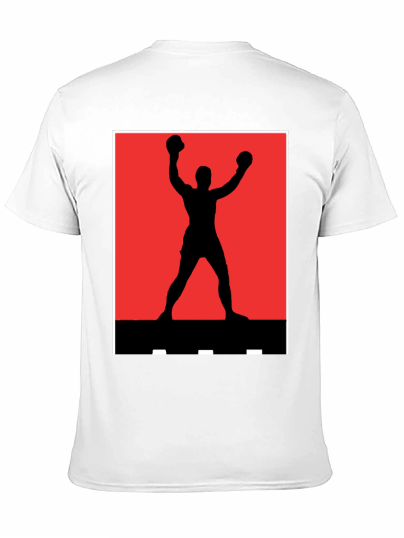 Rocky Silhouette T-Shirt - Classic Boxing Tee