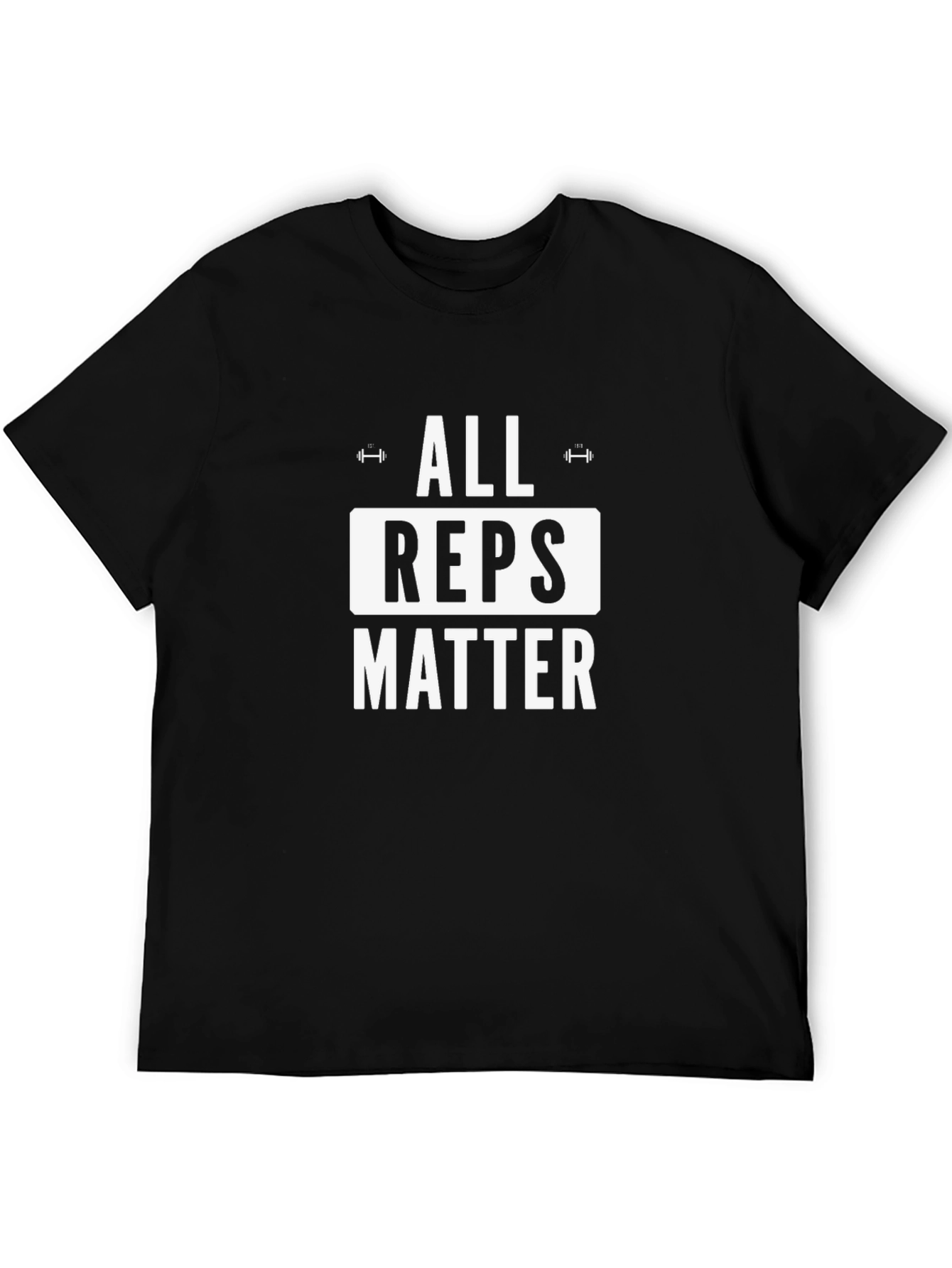 All Reps Matter Black Graphic T-Shirt
