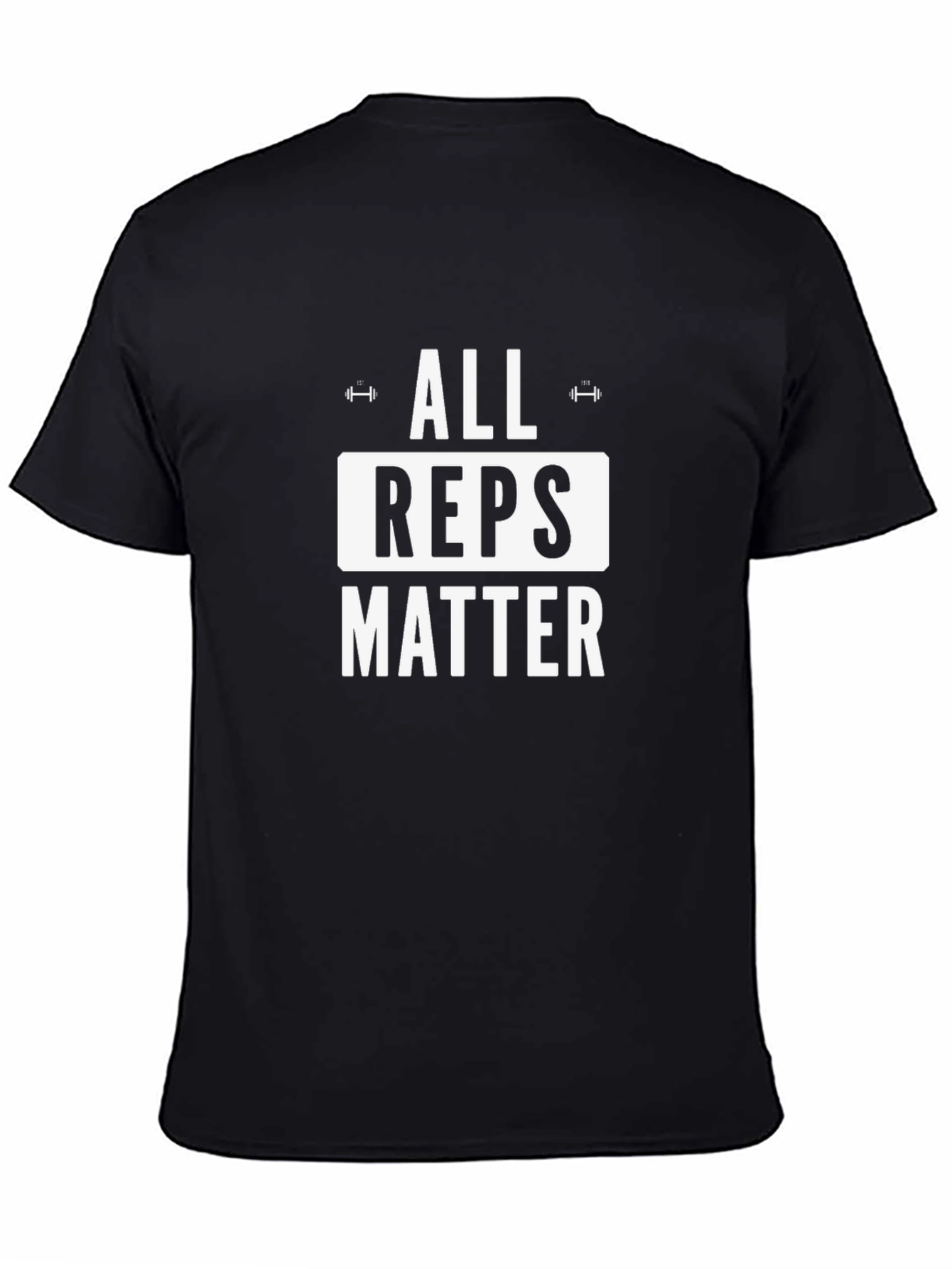 All Reps Matter Black Graphic T-Shirt