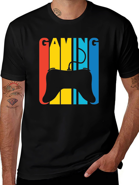 Retro Gaming T-Shirt - Gamer Controller Design