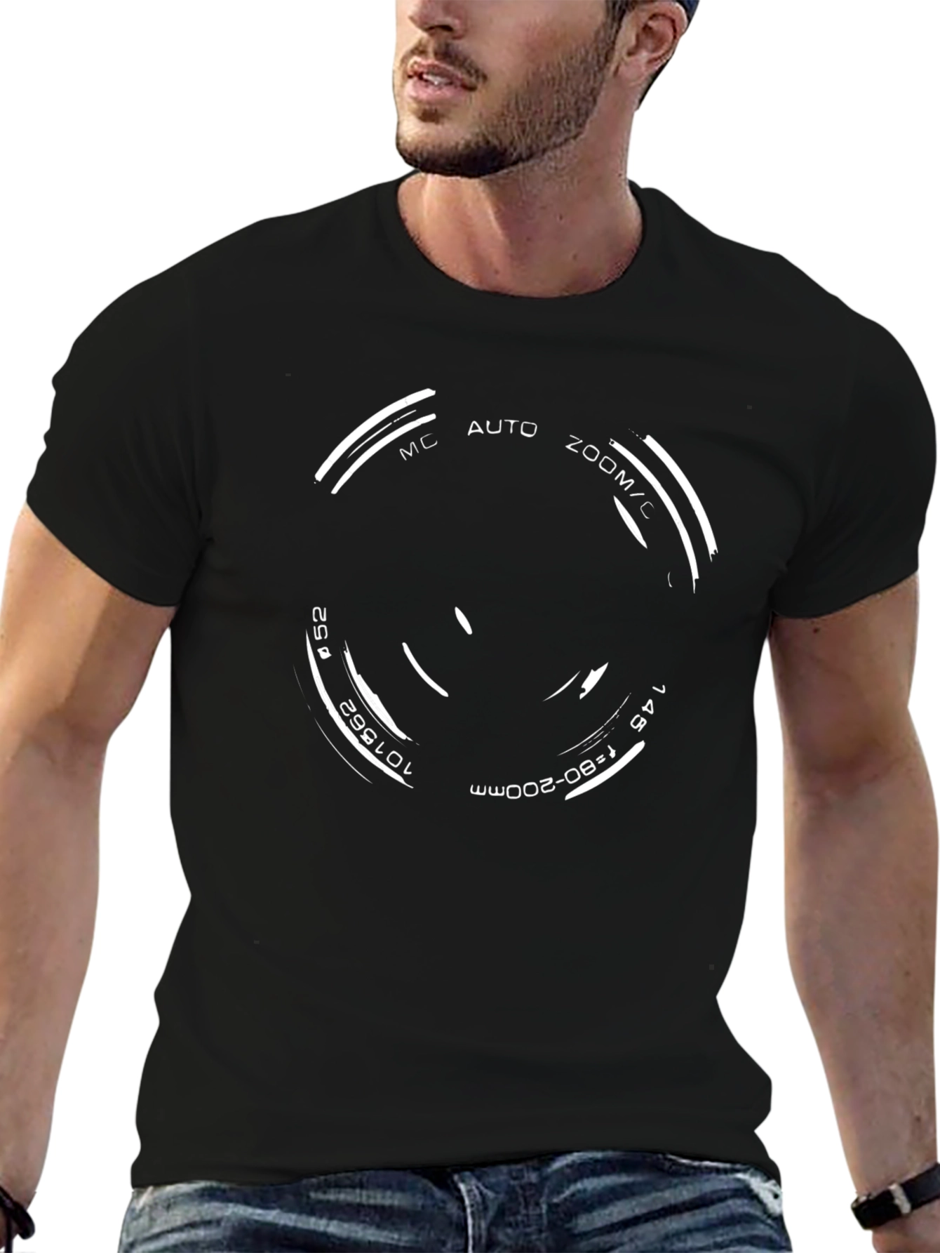 Camera Lens Graphic T-Shirt