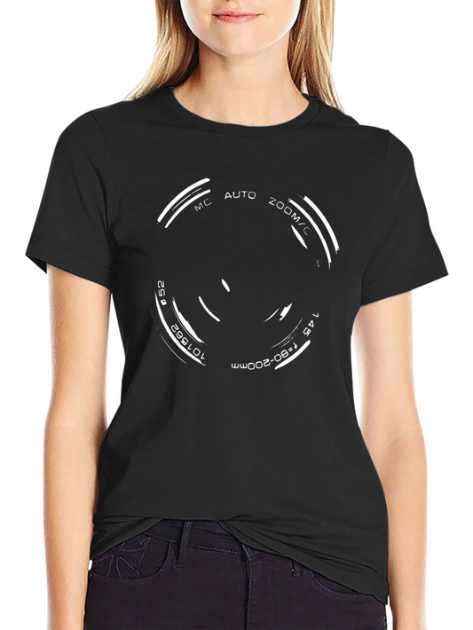 Camera Lens Graphic T-Shirt