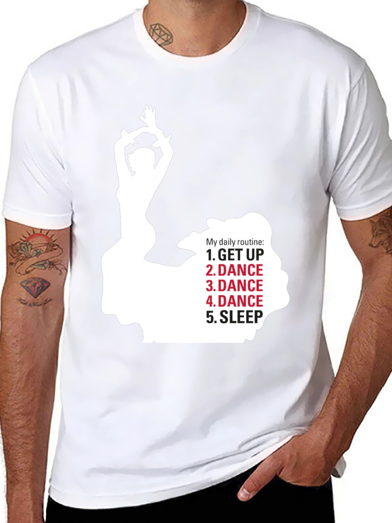 Dance Daily Routine T-Shirt - Dancers Life