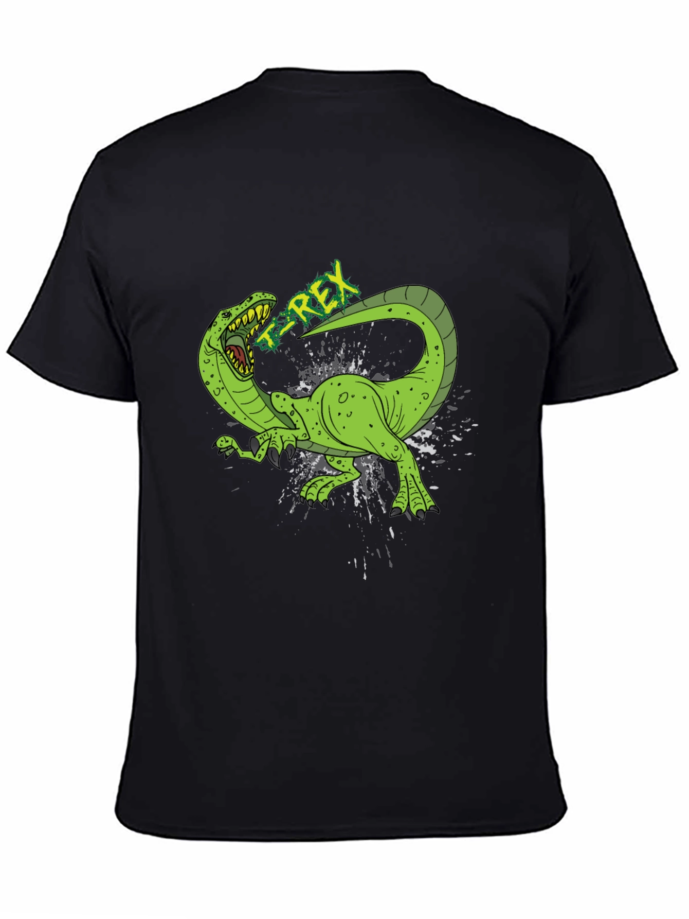 T-Rex Graphic Black T-Shirt