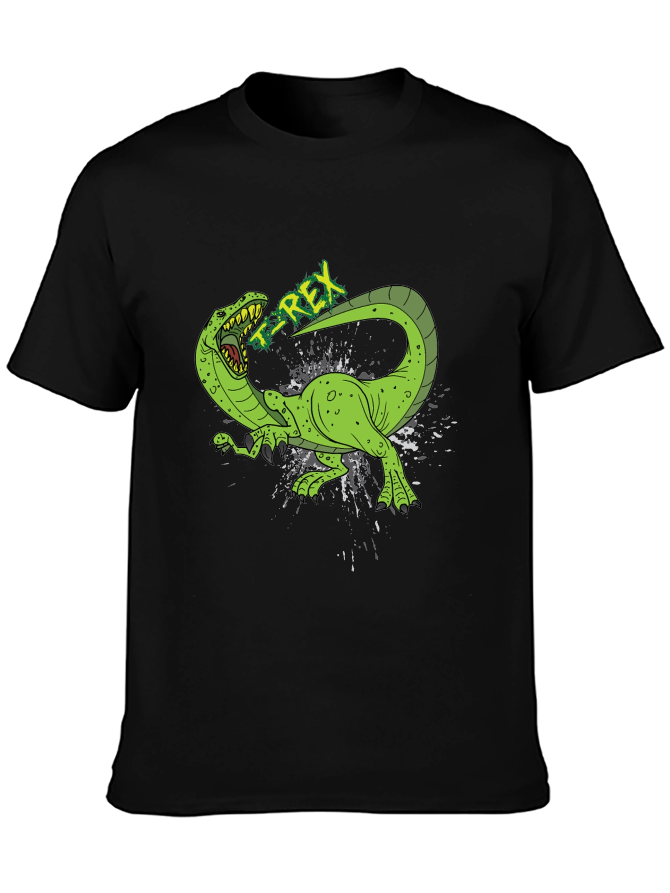 T-Rex Graphic Black T-Shirt