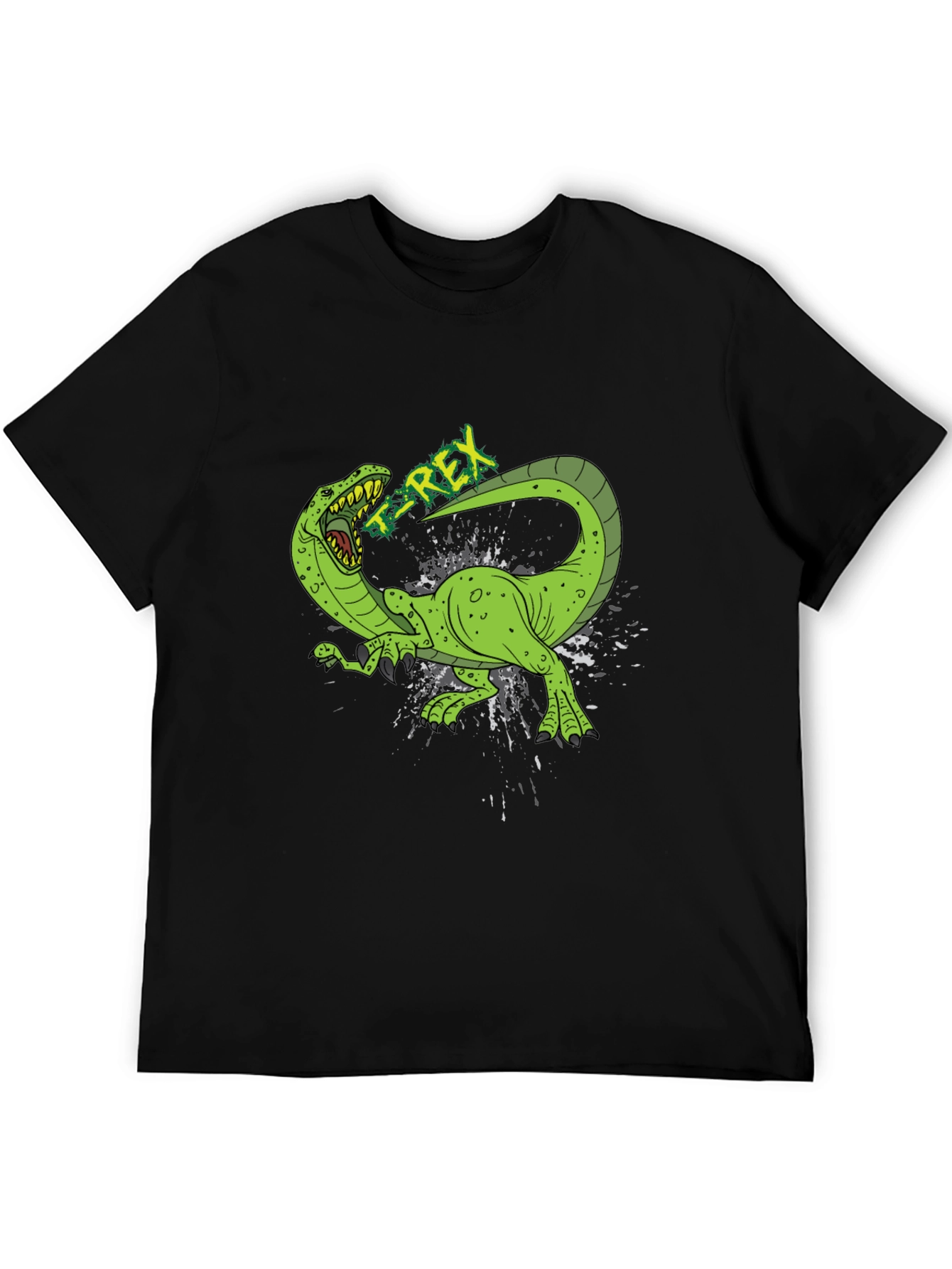 T-Rex Graphic Black T-Shirt