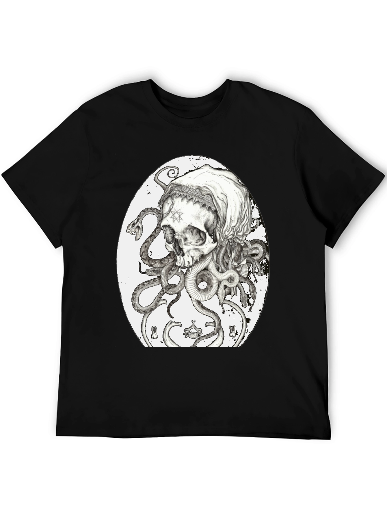 Skull & Serpent Graphic Tee