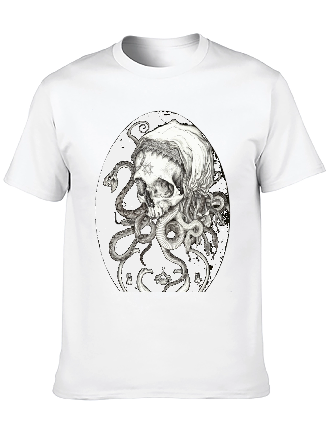Skull & Serpent Graphic Tee