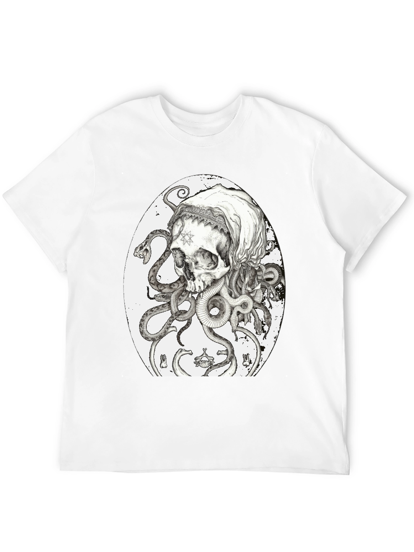 Skull & Serpent Graphic Tee