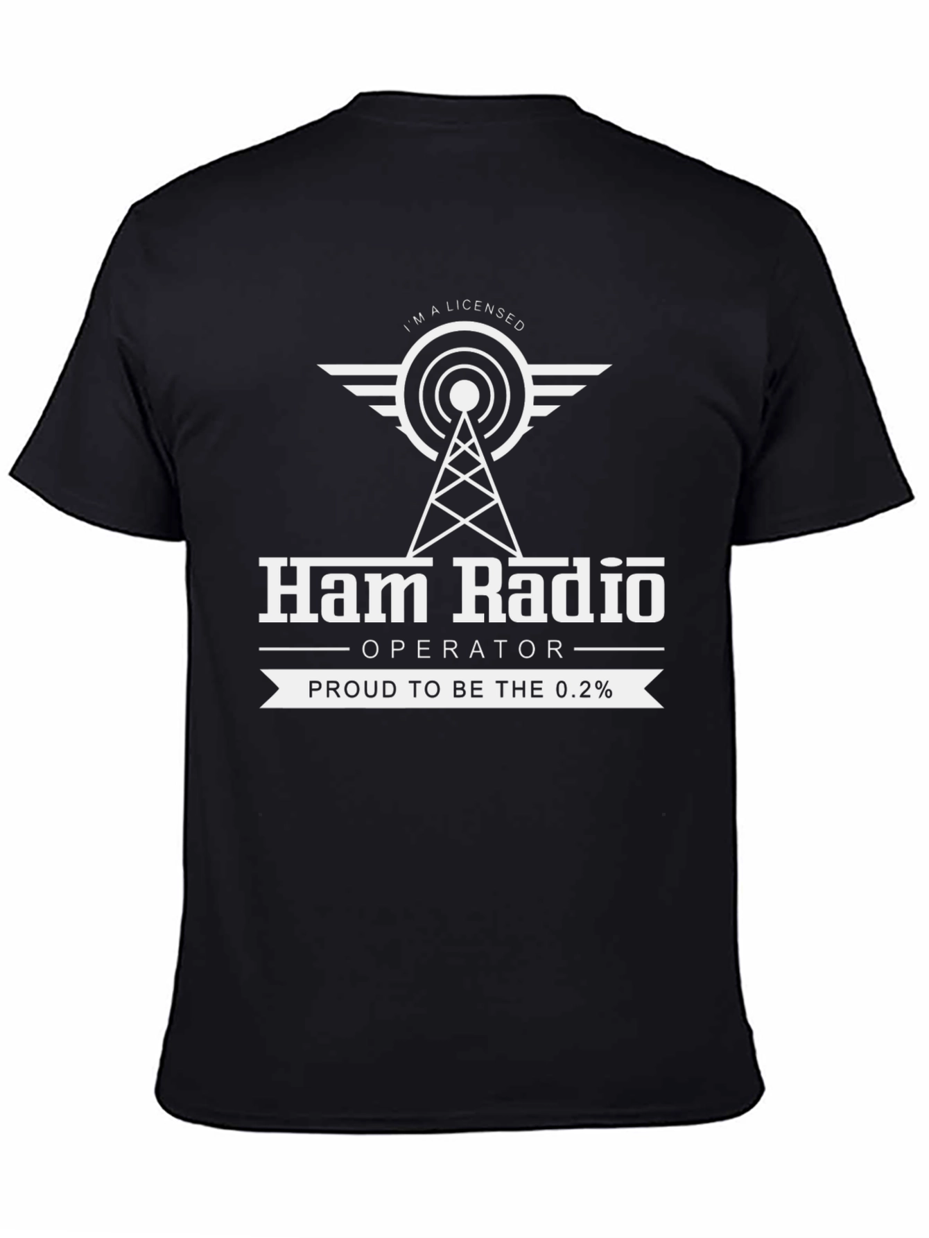 Ham Radio Operator T-Shirt - Licensed & Proud