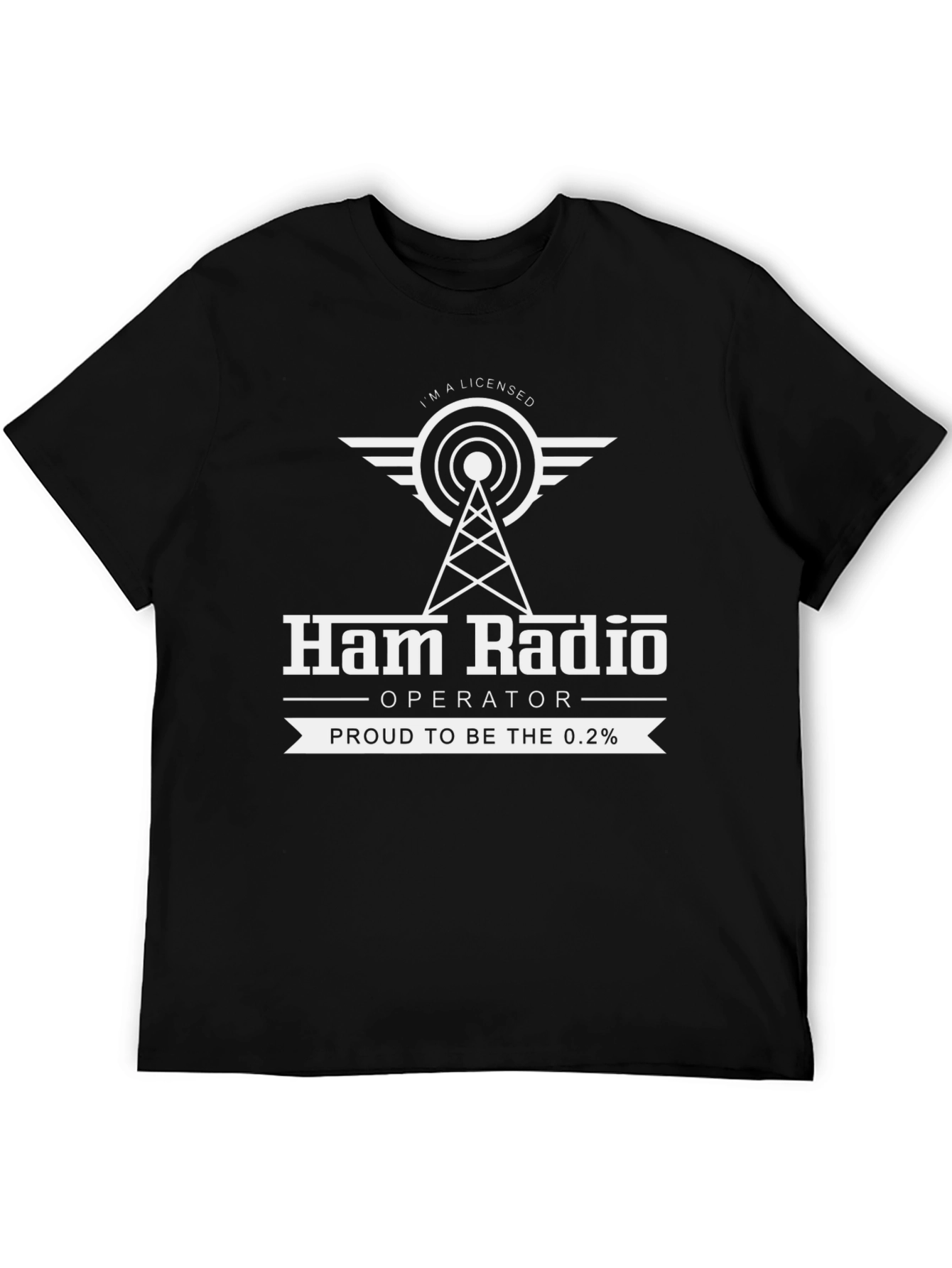 Ham Radio Operator T-Shirt - Licensed & Proud