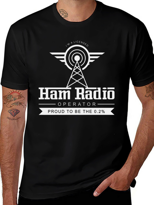 Ham Radio Operator T-Shirt - Licensed & Proud