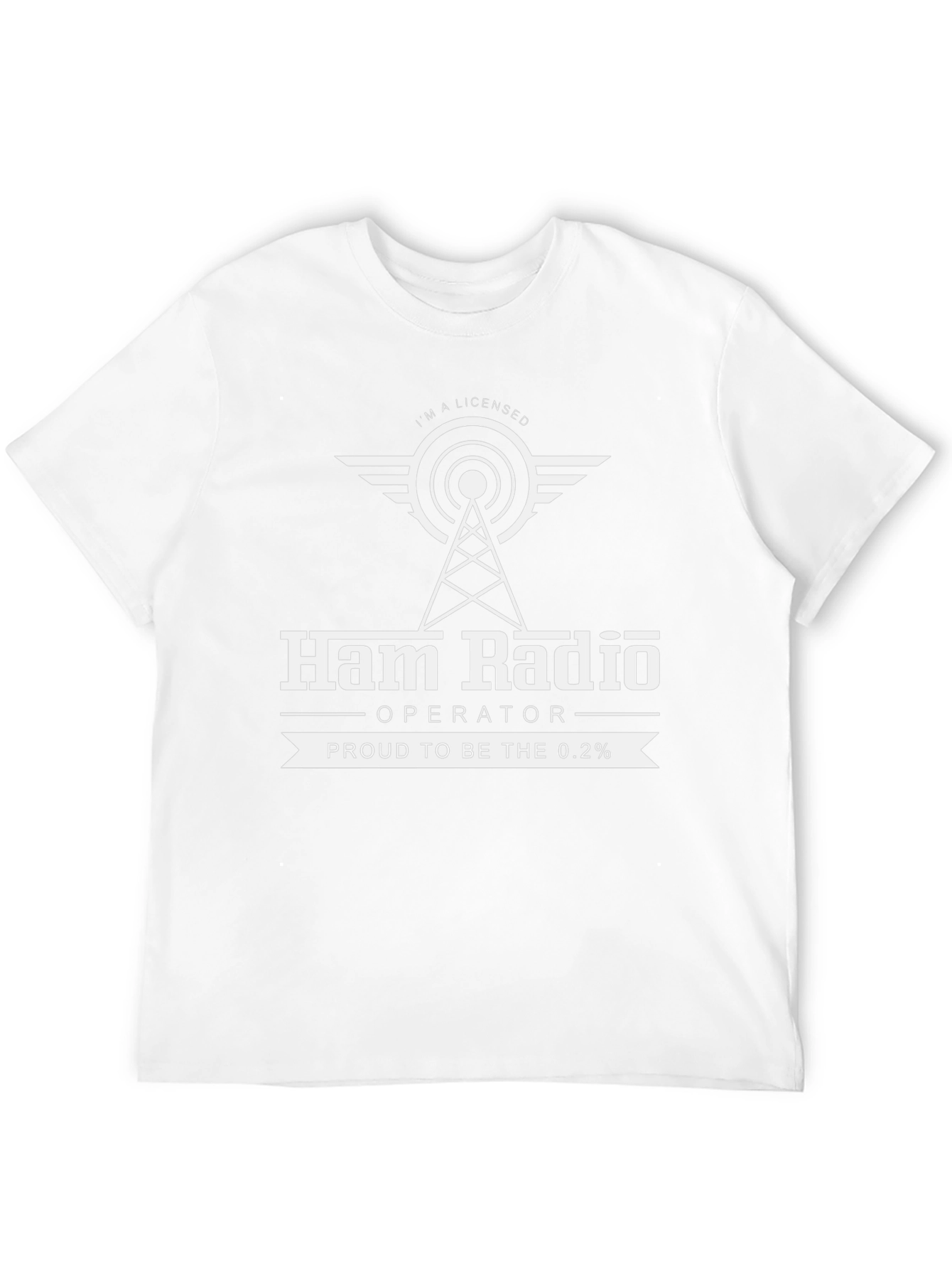 Ham Radio Operator T-Shirt - Licensed & Proud