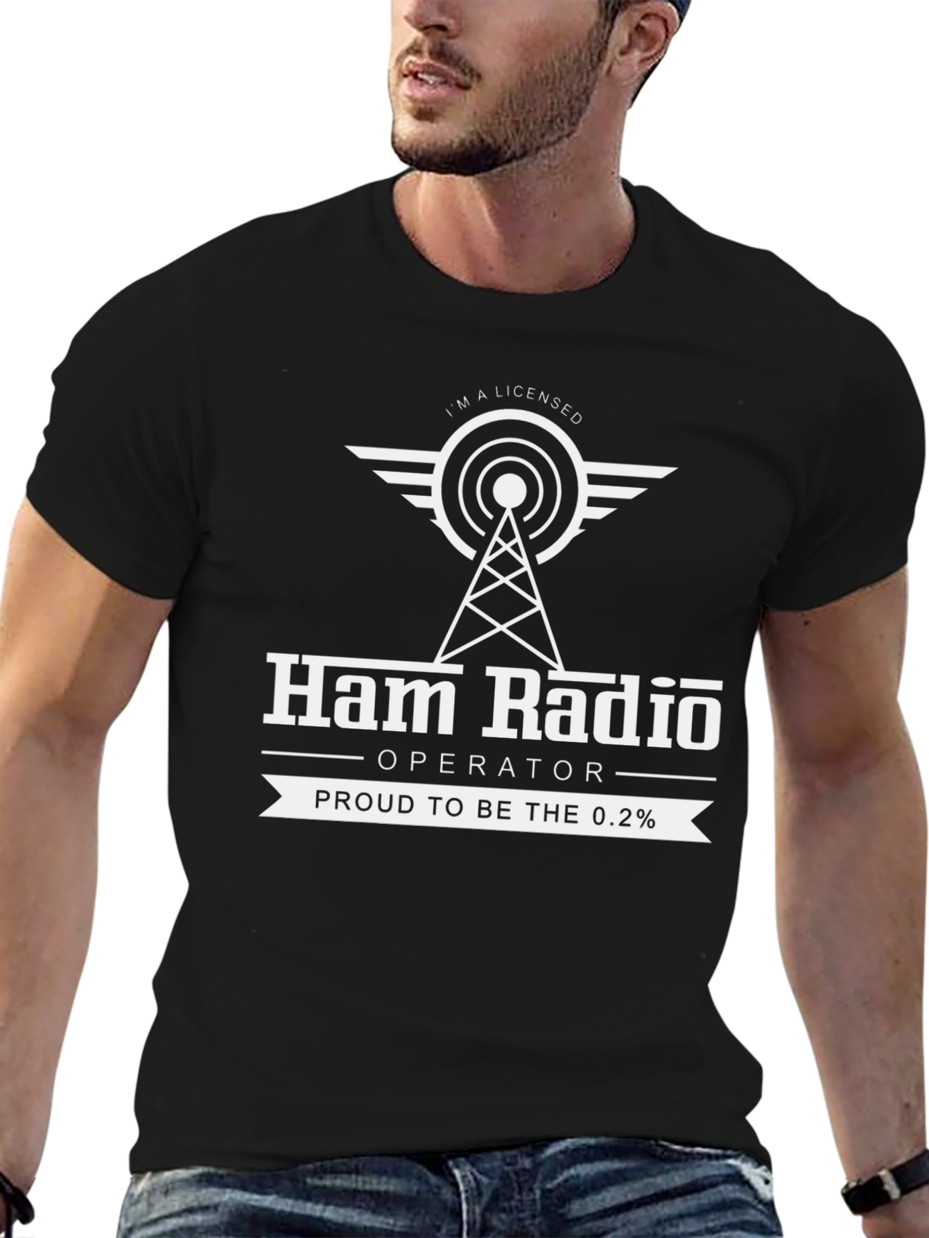 Ham Radio Operator T-Shirt - Licensed & Proud