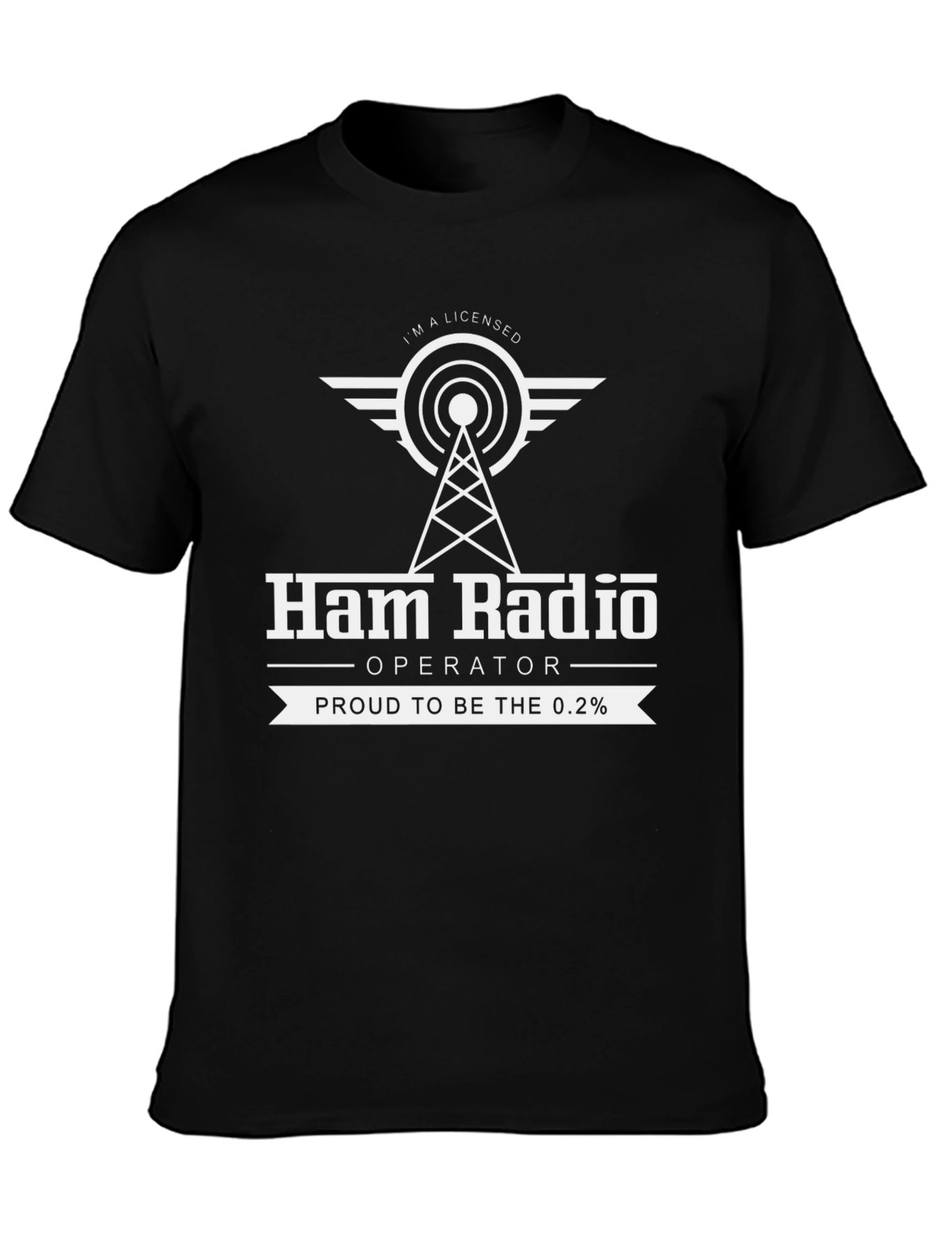 Ham Radio Operator T-Shirt - Licensed & Proud