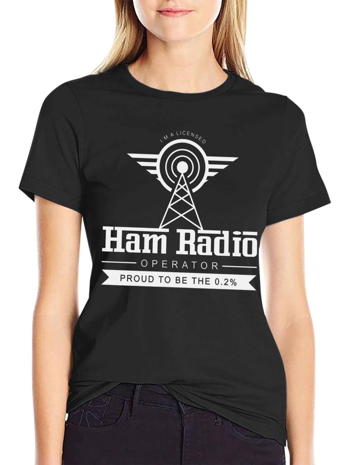 Ham Radio Operator T-Shirt - Licensed & Proud