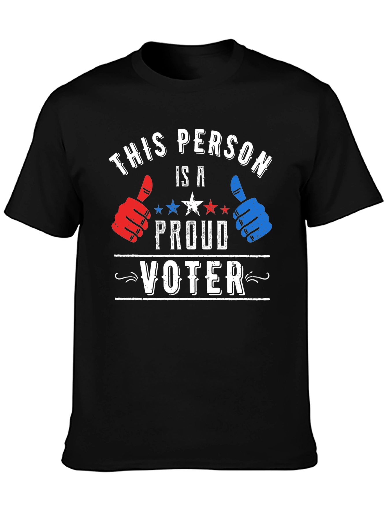 Proud Voter T-Shirt - Patriotic Design