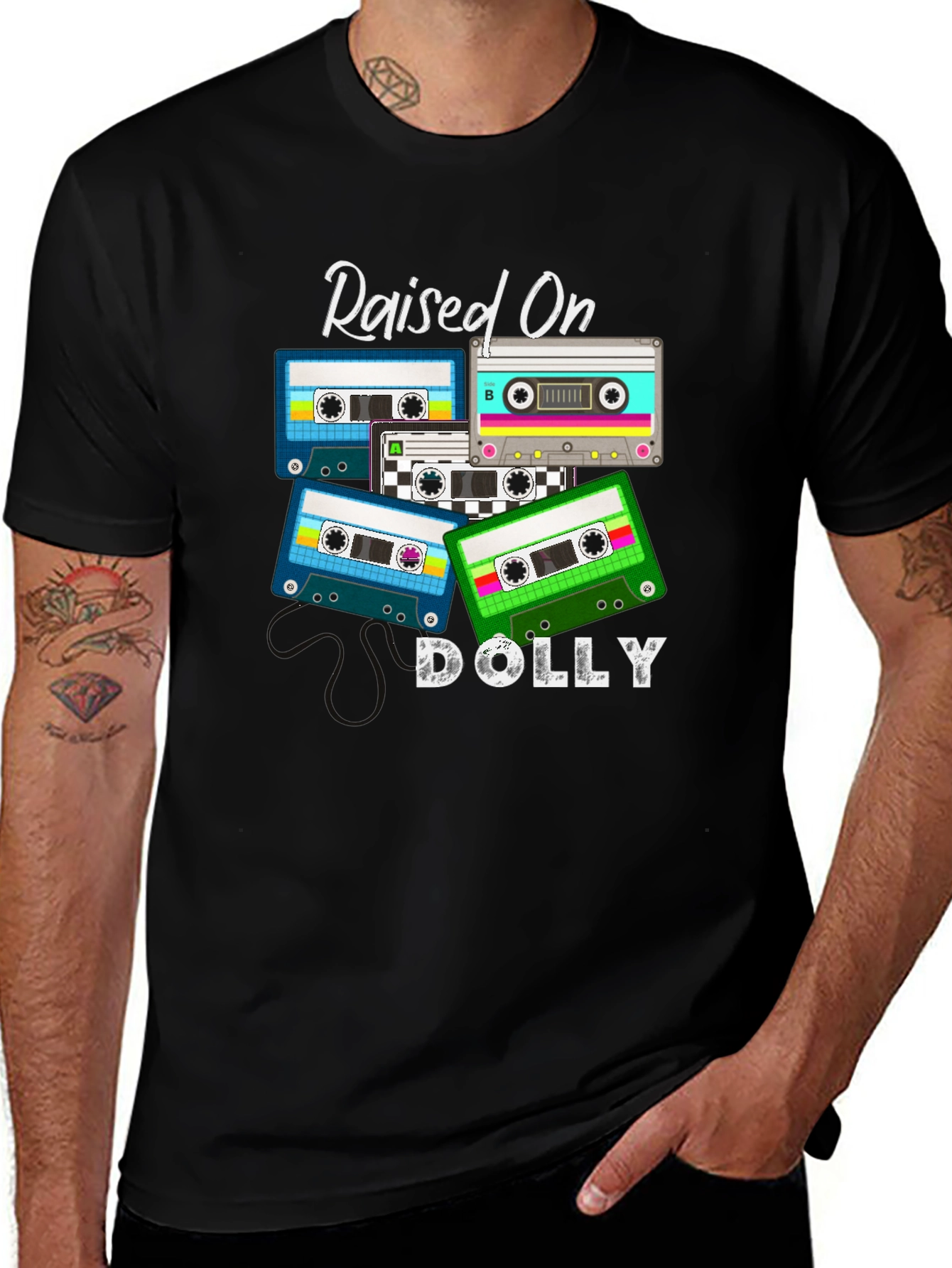 Retro Cassette Tape Dolly T-Shirt
