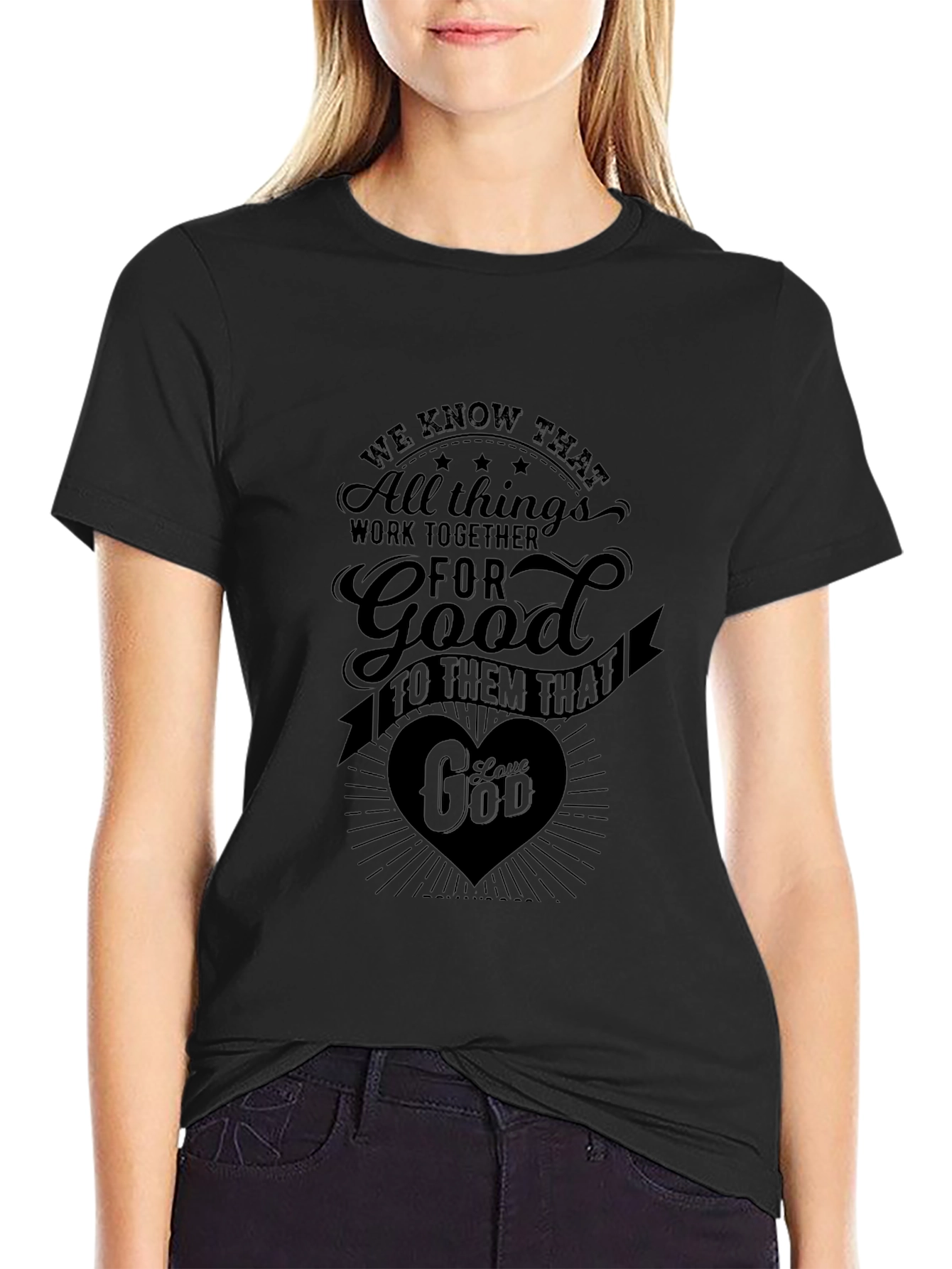 Faith-Inspired Graphic Tee - All Things Work Together
