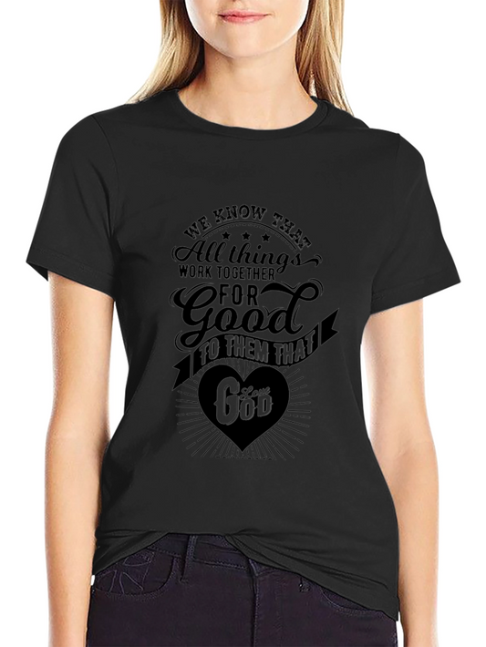 Faith-Inspired Graphic Tee - All Things Work Together
