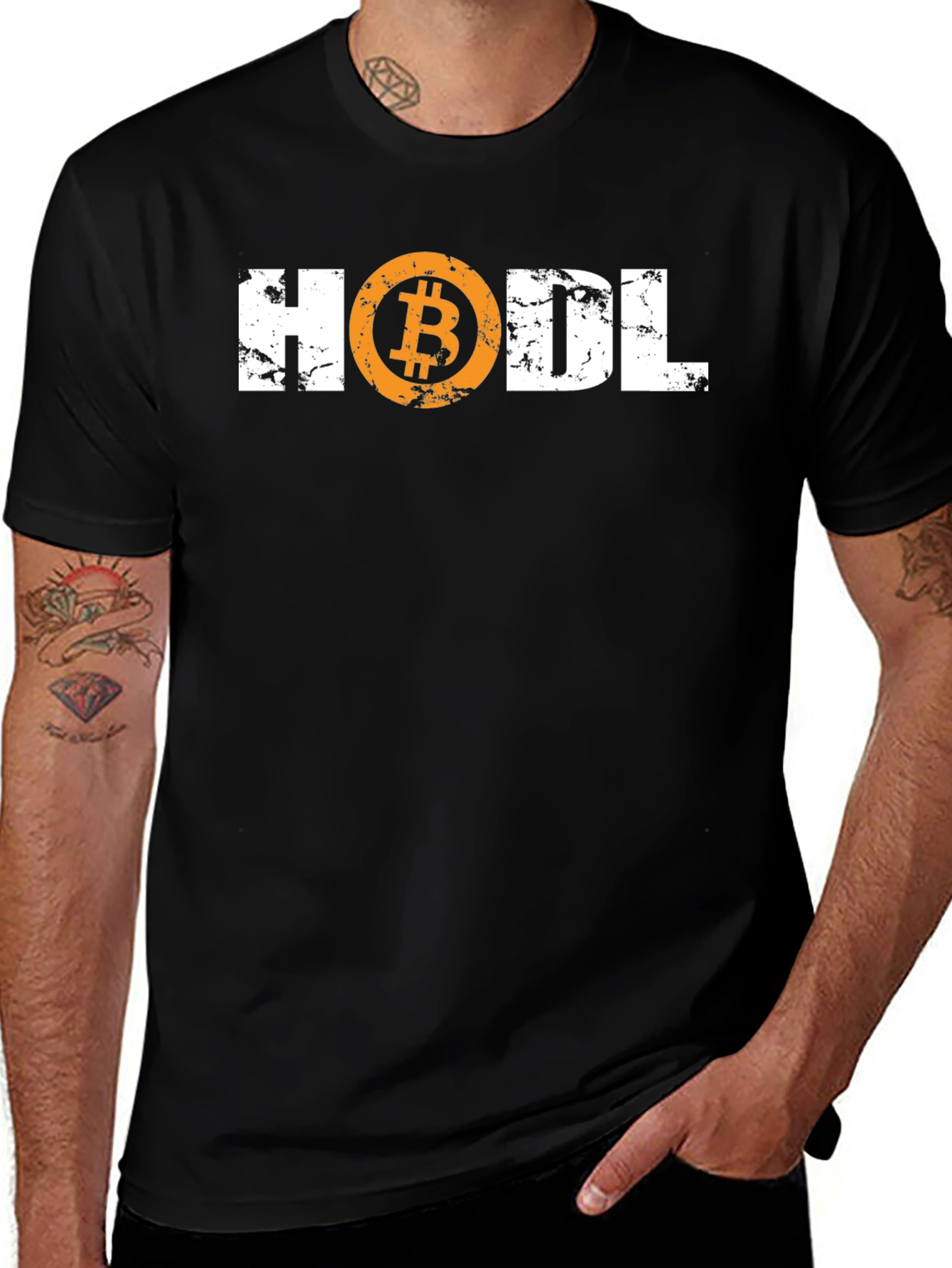 HODL Bitcoin Crypto Tee - Investor T-Shirt