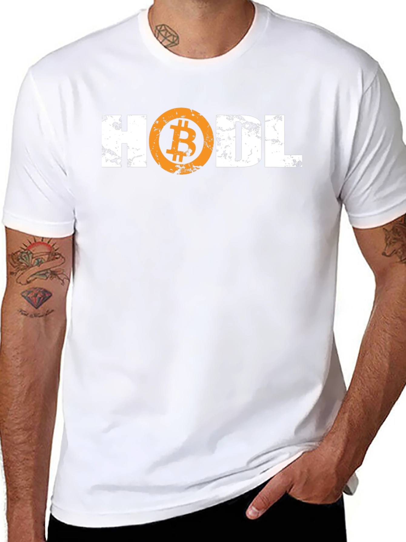 HODL Bitcoin Crypto Tee - Investor T-Shirt