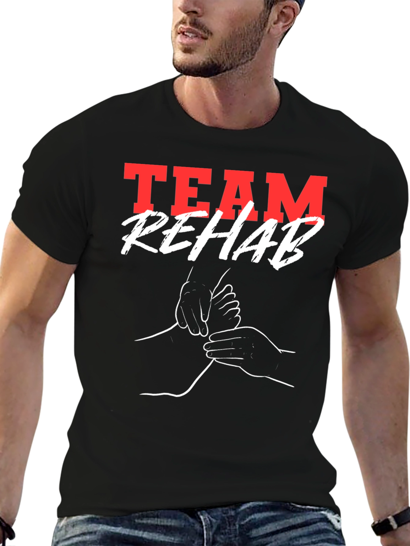 Team Rehab T-Shirt - Physical Therapy Gift