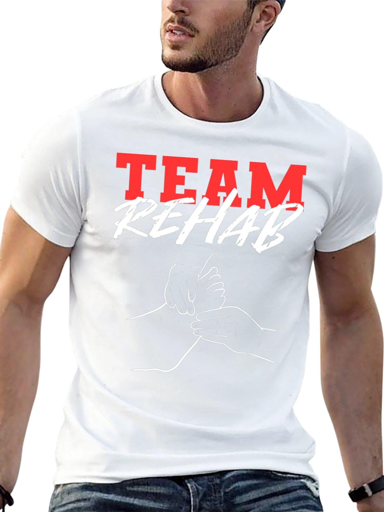 Team Rehab T-Shirt - Physical Therapy Gift
