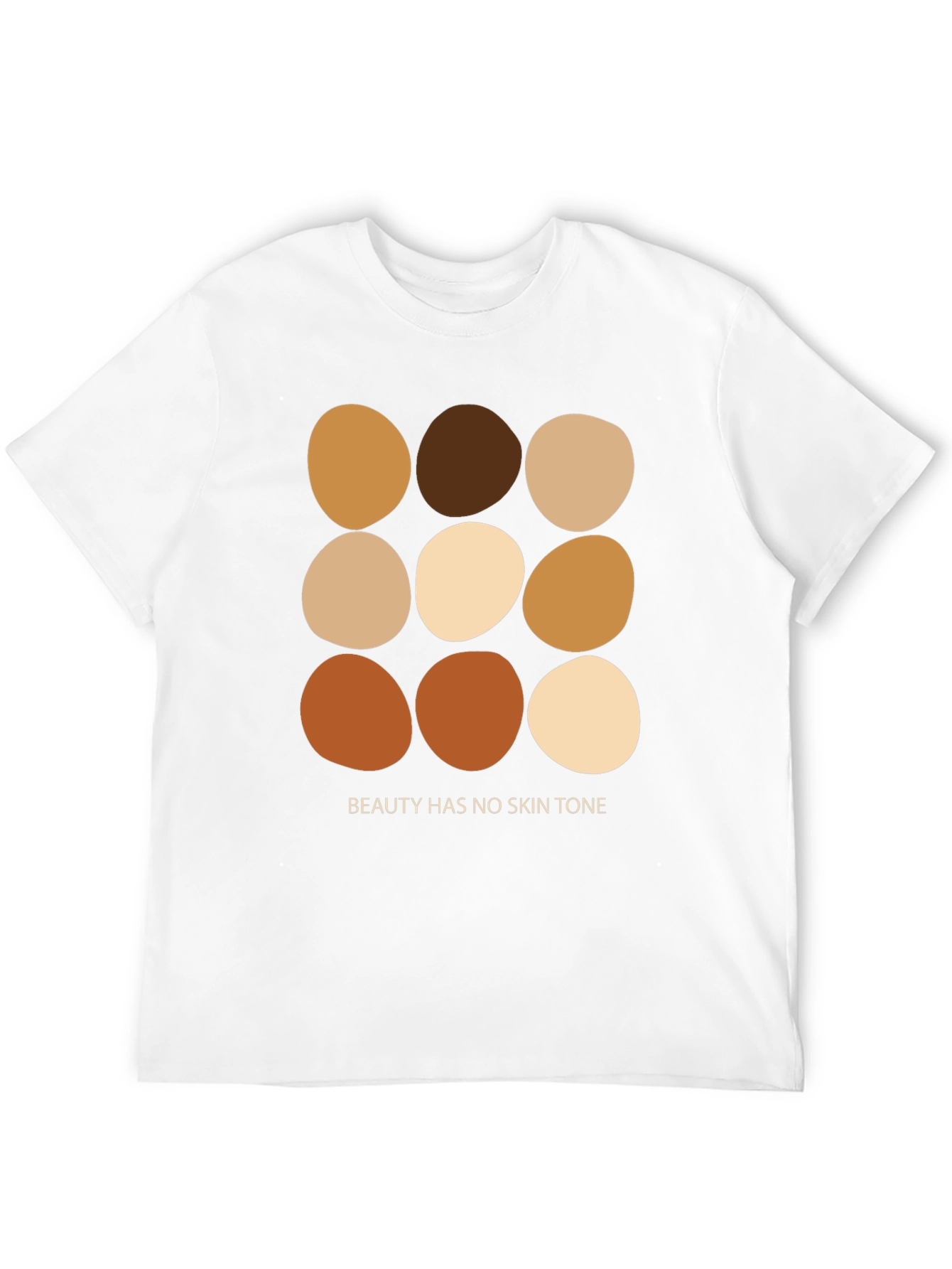 Beauty Has No Skin Tone Graphic Tee