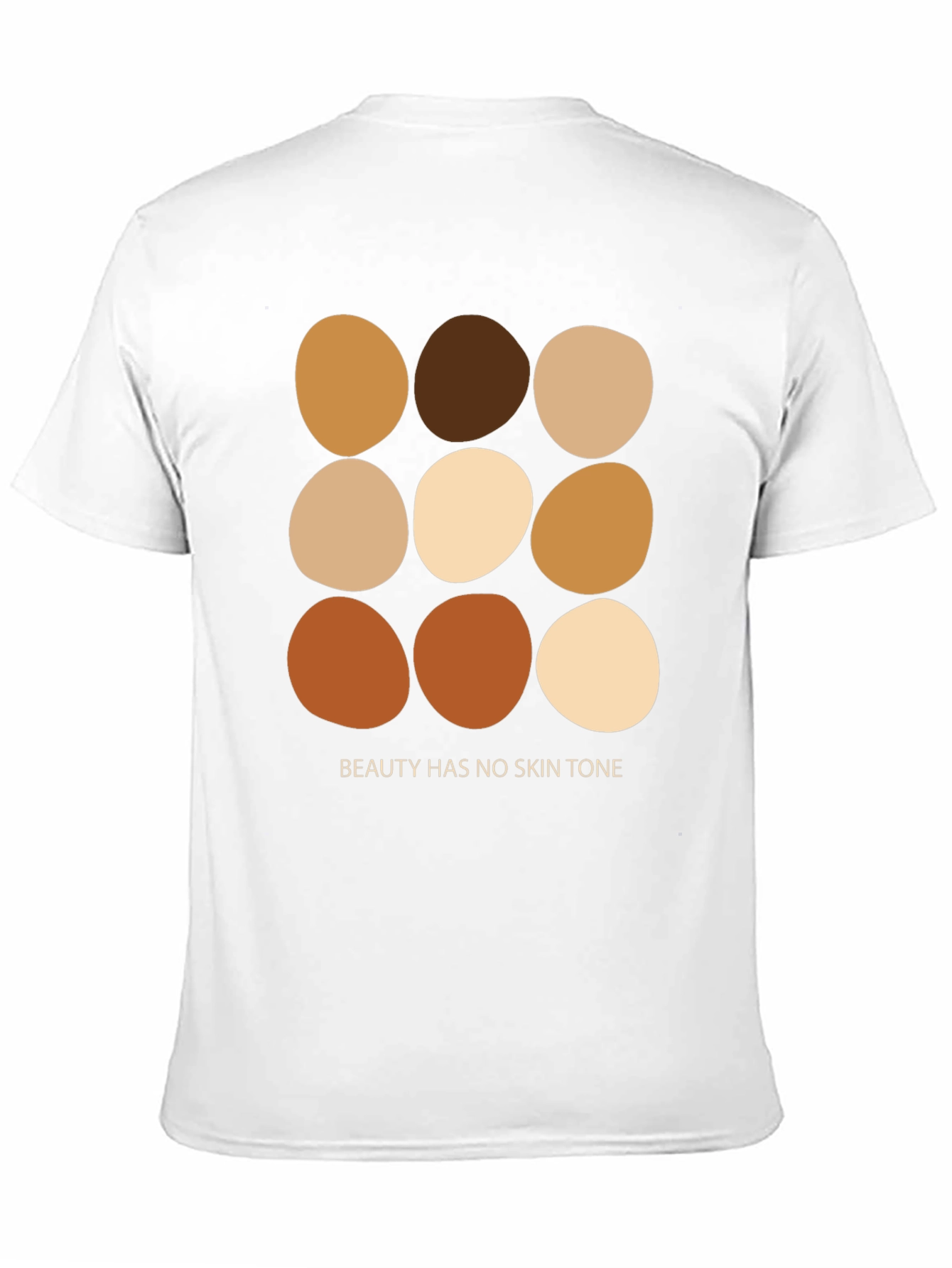 Beauty Has No Skin Tone Graphic Tee