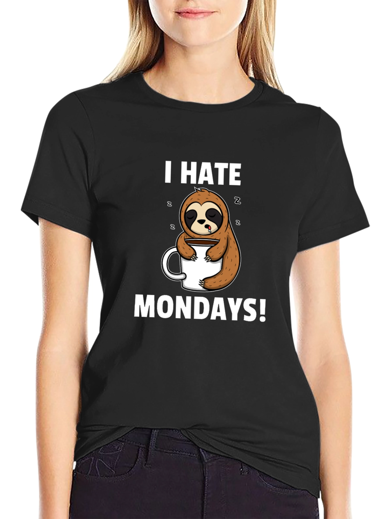 I Hate Mondays Sloth T-Shirt