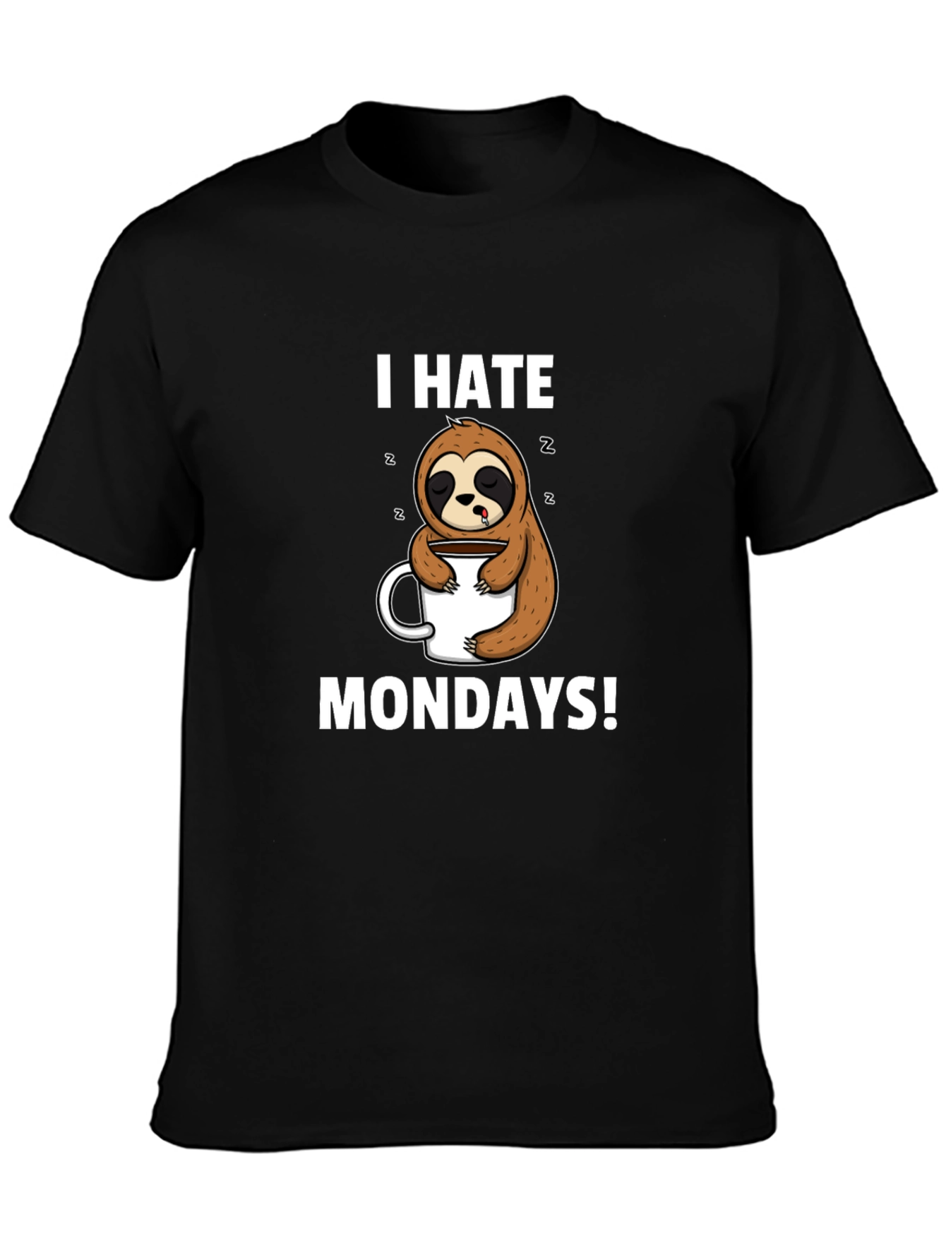 I Hate Mondays Sloth T-Shirt