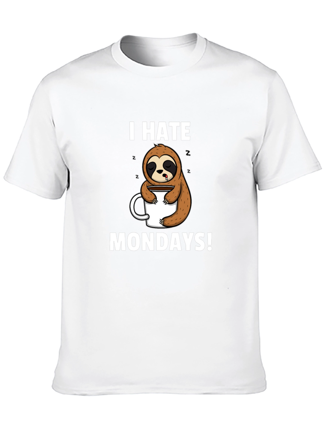 I Hate Mondays Sloth T-Shirt