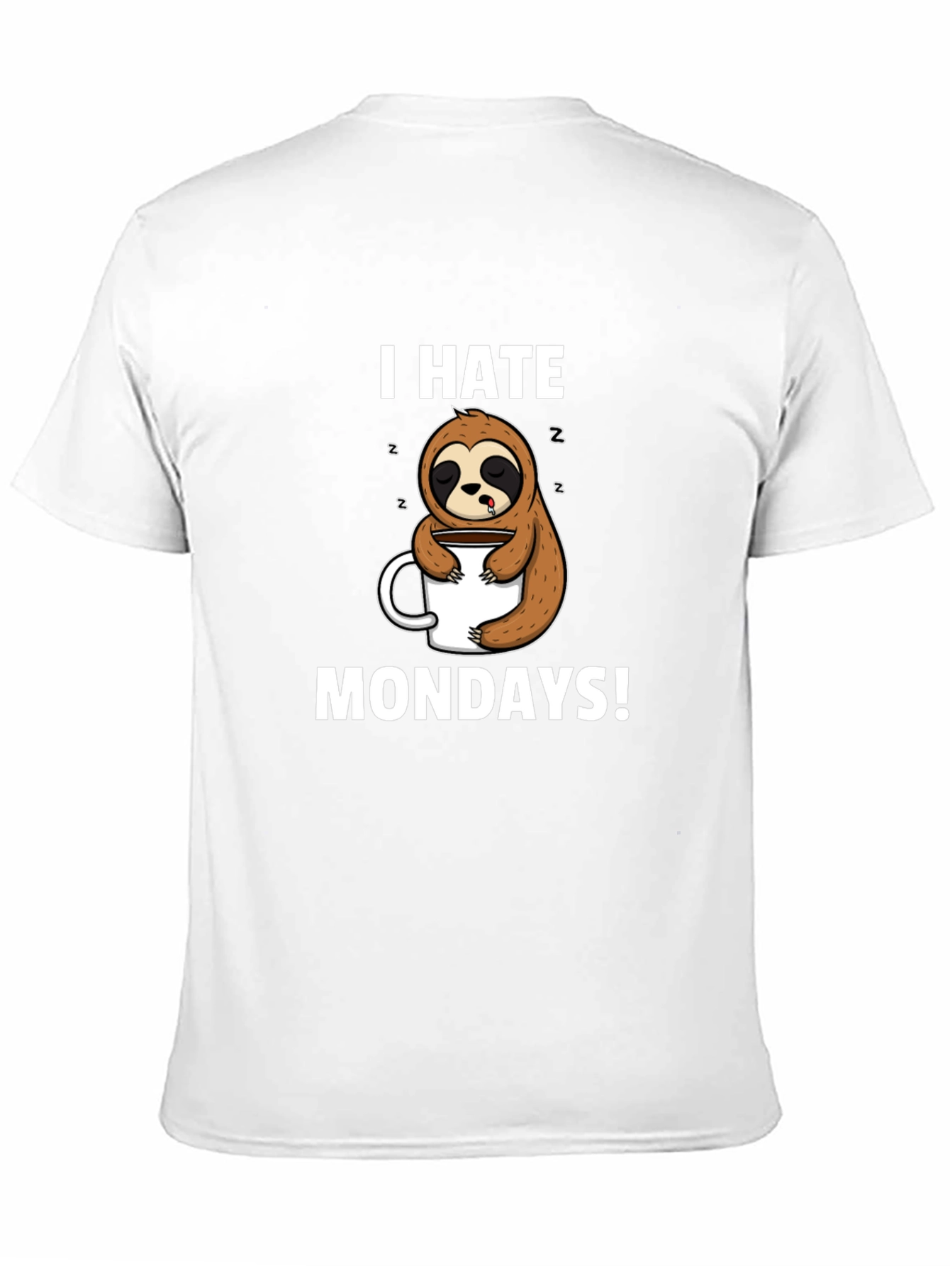I Hate Mondays Sloth T-Shirt