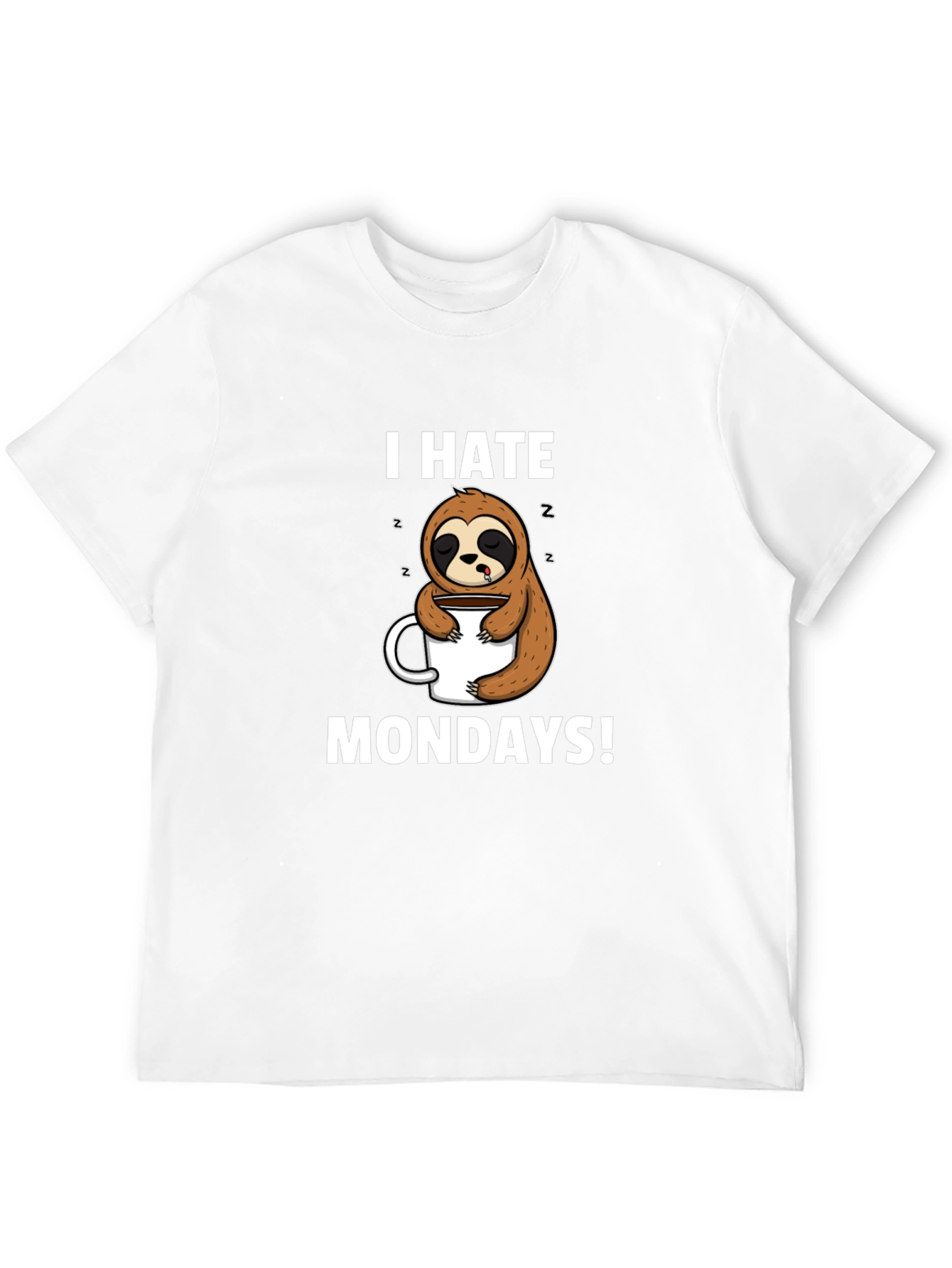 I Hate Mondays Sloth T-Shirt