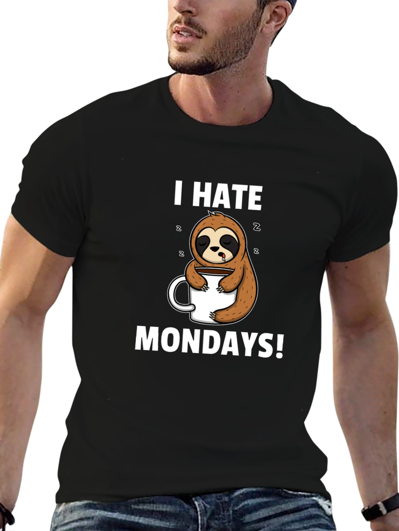 I Hate Mondays Sloth T-Shirt