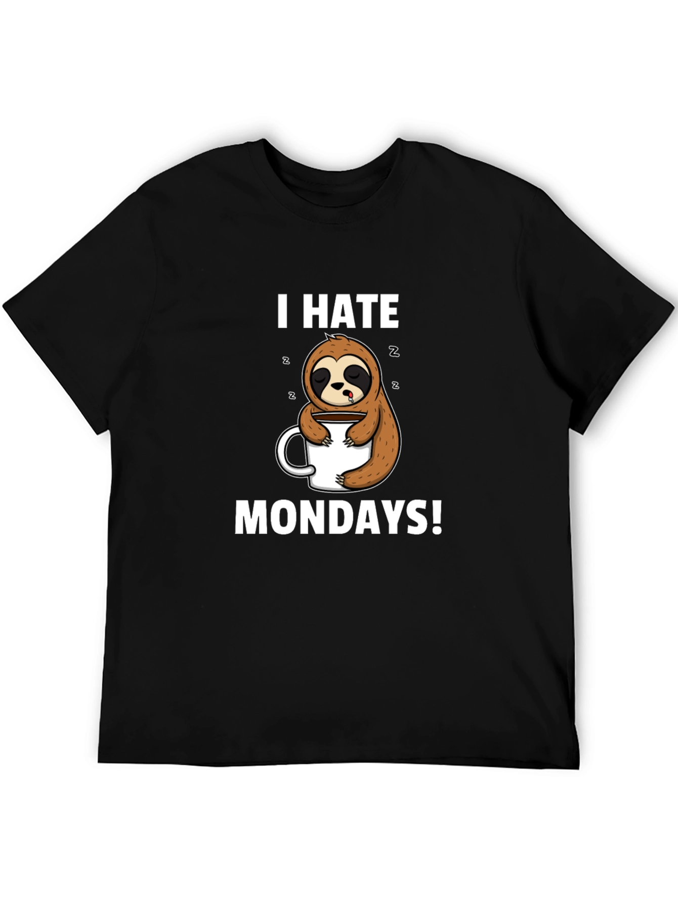 I Hate Mondays Sloth T-Shirt