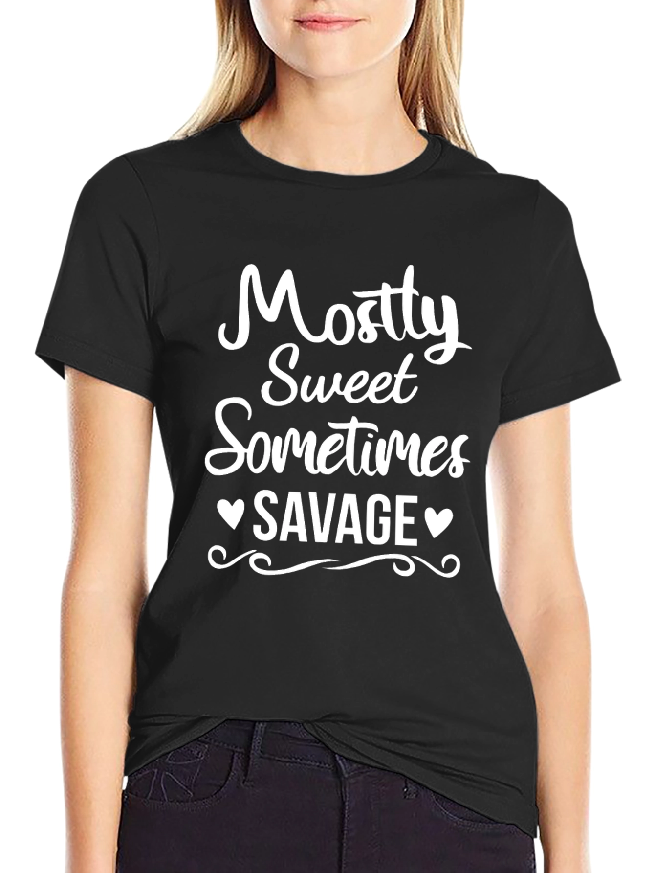 Mostly Sweet Sometimes Savage Graphic Tee