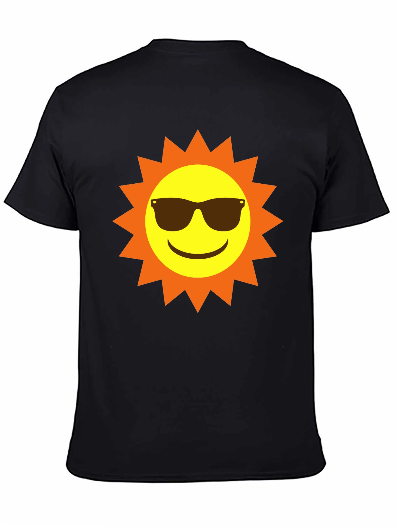 Cool Sun Graphic Tee - Black T-Shirt