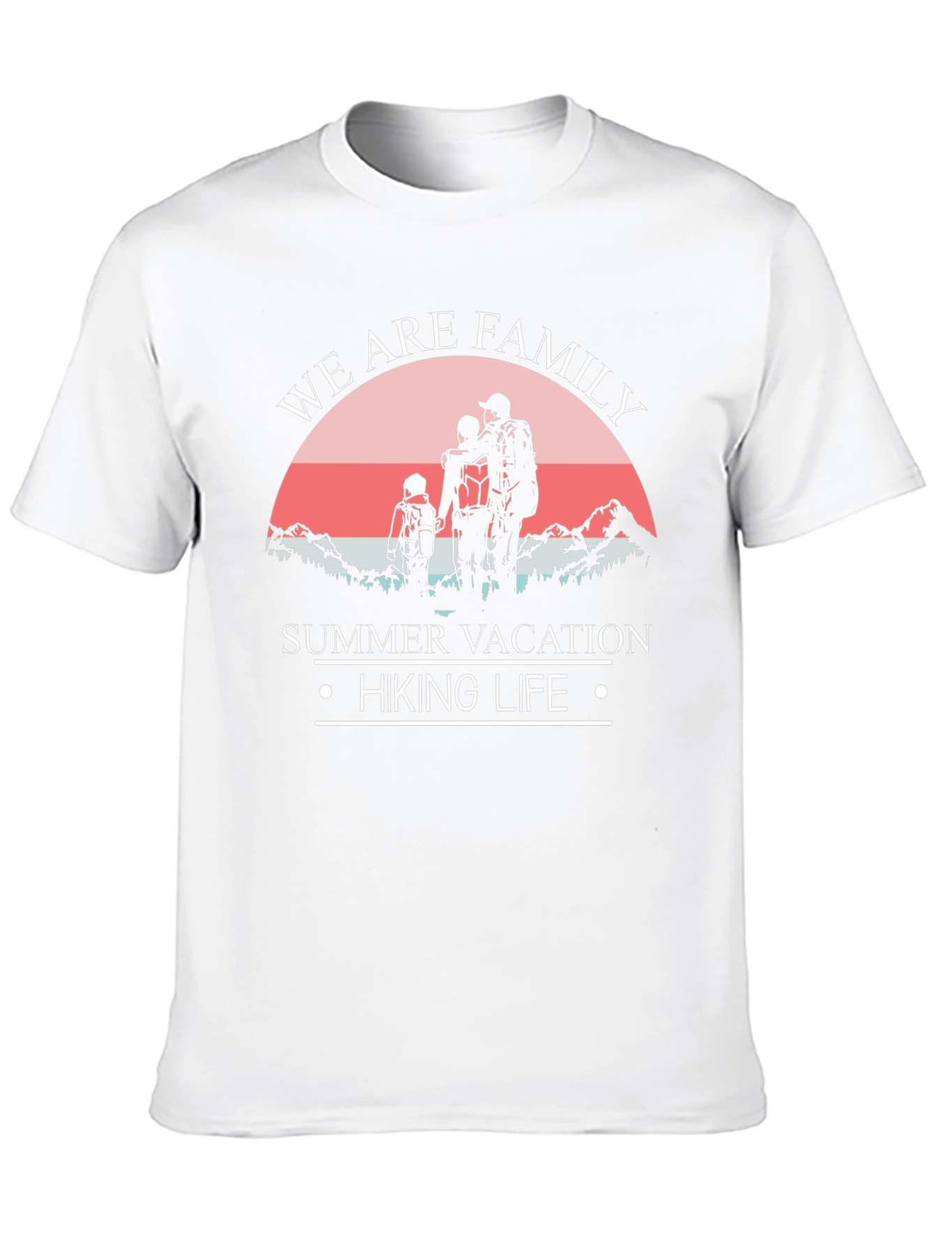 Family Hiking Vacation Tee