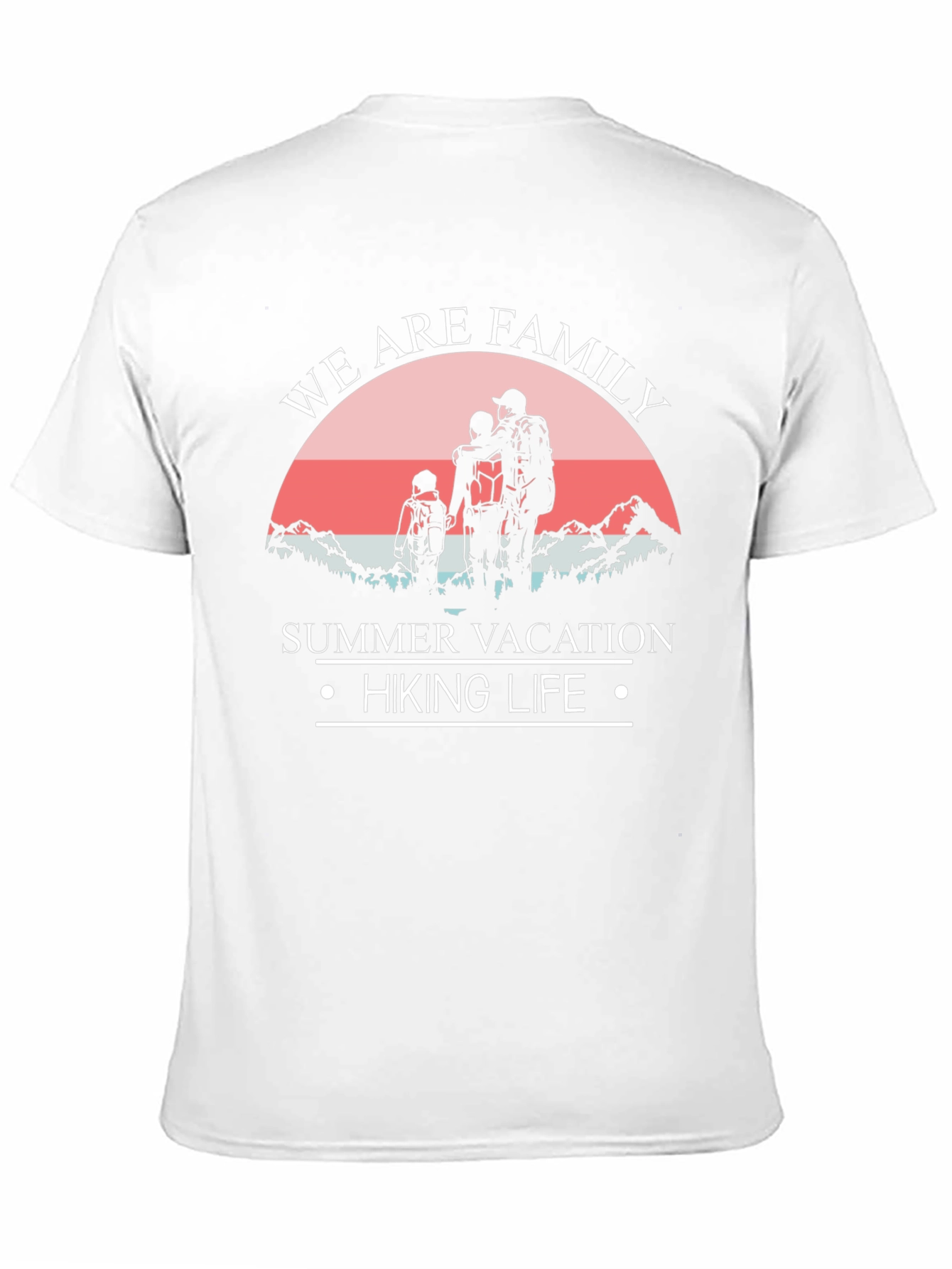 Family Hiking Vacation Tee
