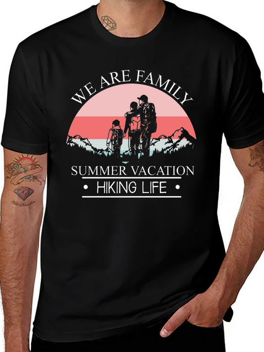 Family Hiking Vacation Tee