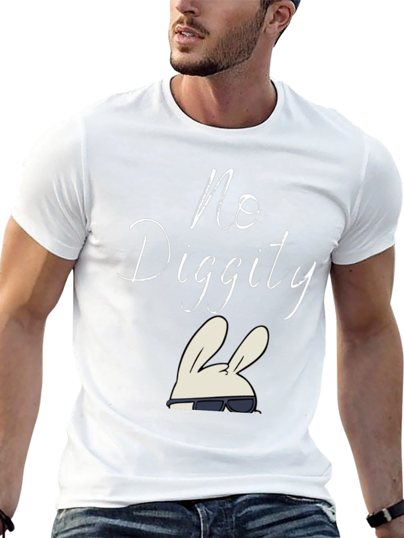 No Diggity Rabbit T-Shirt