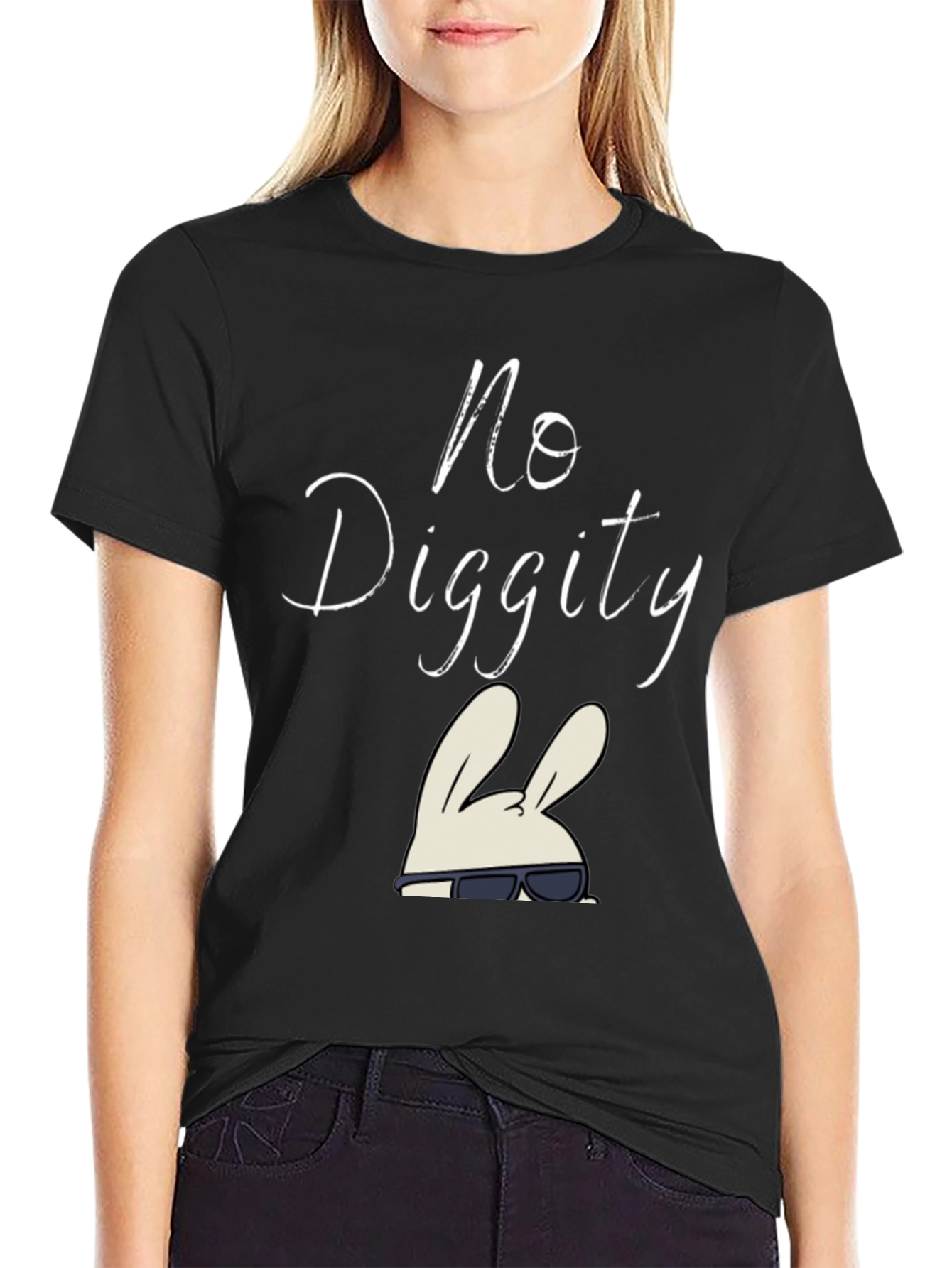 No Diggity Rabbit T-Shirt