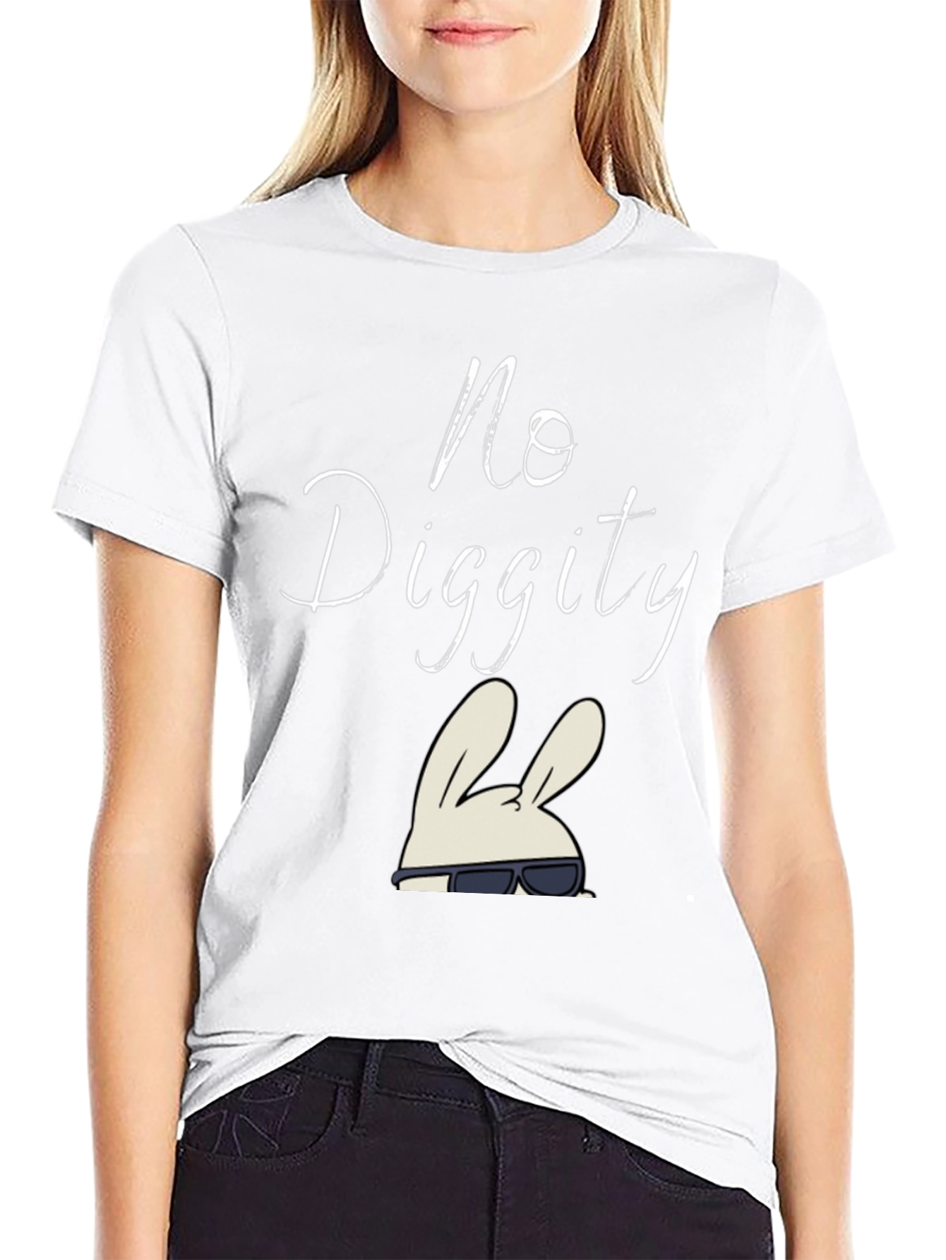 No Diggity Rabbit T-Shirt