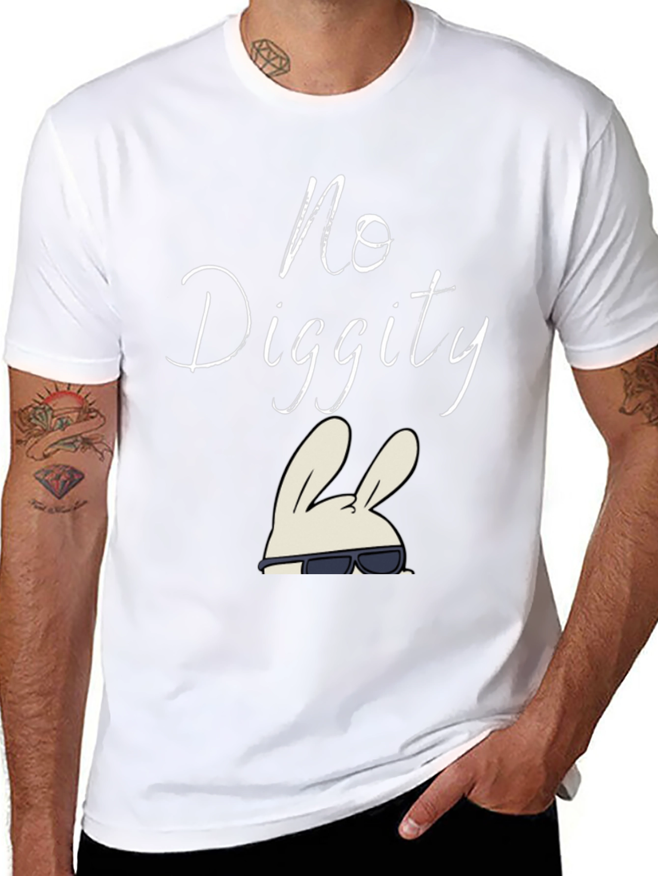 No Diggity Rabbit T-Shirt
