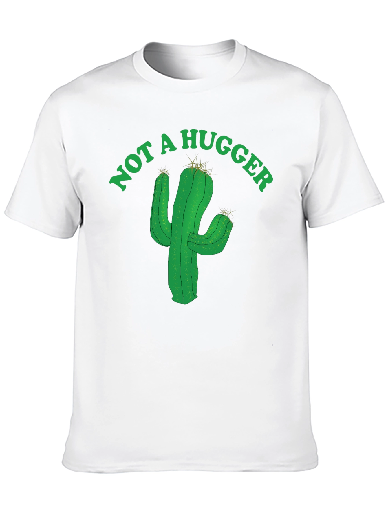 Not A Hugger Cactus Graphic Tee