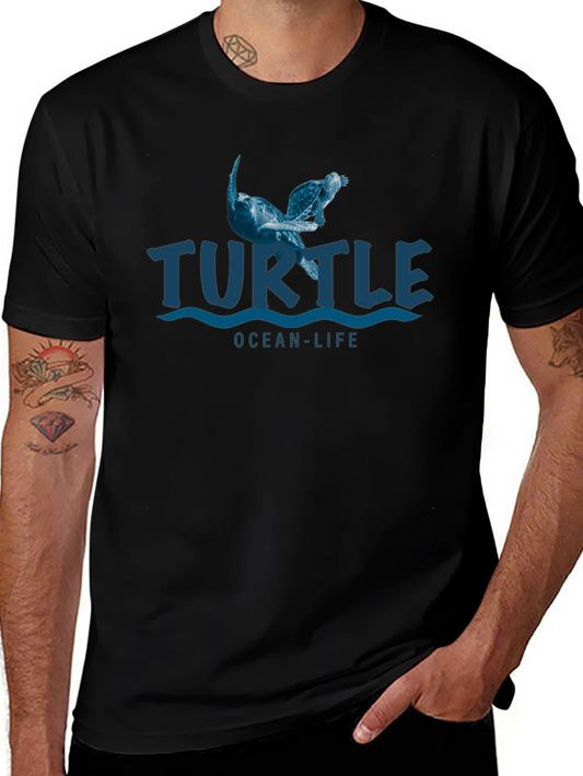 Turtle Ocean Life Graphic T-Shirt