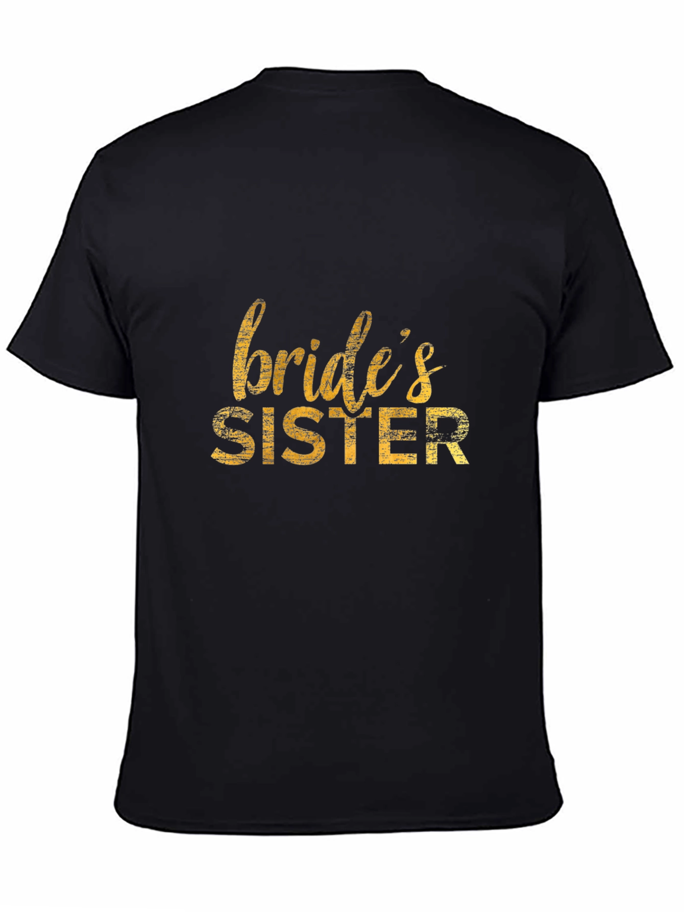 Brides Sister T-Shirt - Wedding Party Apparel