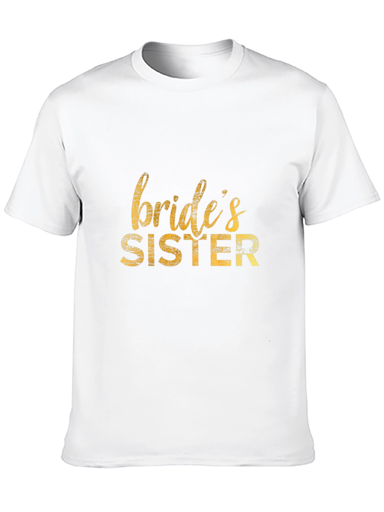 Brides Sister T-Shirt - Wedding Party Apparel